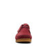 Фото #6 товара Clarks Weaver 26168629 Mens Burgundy Suede Oxfords & Lace Ups Casual Shoes