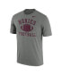 Фото #2 товара Men's Heather Gray Virginia Tech Hokies Legend Football Arch Performance T-shirt