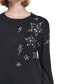 ფოტო #4 პროდუქტის Women's Embellished Stars Sweater