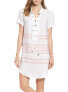 Фото #1 товара Rails Rocky Lace-Up Tunic Dress Women's Sz. Large (Astoria Stripe) 152916