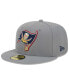Фото #4 товара Men's Gray Tampa Bay Buccaneers Color Pack 59FIFTY Fitted Hat