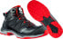 Albatros ULTRATRAIL BLK MID - Male - Safety shoes - Black - Red - EUE - Leather