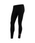 ფოტო #1 პროდუქტის Women's Black Miami Hurricanes Fleece Leggings