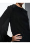 Фото #4 товара Платье вечернее Koton Мини с длинным рукавом из кружевной ткани