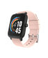 Фото #1 товара Часы 24/7 EVO Unisex Blush Silicone Strap Smartwatch 375mm
