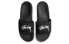 Фото #4 товара Stussy x Nike Benassi "Black" 黑 拖鞋 男女同款 / Сандалии Stussy x Nike Benassi "Black" DC5239-001