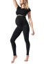 BLANQI 292242 Women Maternity Leggings, Over The Belly Pregnancy Size M