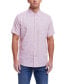 Фото #1 товара Men's Short Sleeve Solid Linen Cotton Shirt