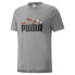 Фото #3 товара Puma X Minecraft Graphic Crew Neck Short Sleeve T-Shirt Mens Grey Casual Tops 53