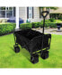 Rugged Folding Wagon Effortless Off-Road Transportation, Heavy-Duty Storage