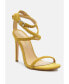 Фото #2 товара sherri ankle braided strap high heel sandals