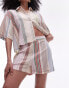 Фото #4 товара Topshop beach stripe short in multi