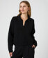 ფოტო #7 პროდუქტის Women's Vhari Collared Long-Sleeve Sweater