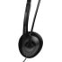Фото #4 товара LogiLink Stereo Headset mit Mikrofon schwarz Anschluss 3.5 mm Klinkenstecker integrierter - Headset