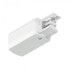 PAULMANN 91360 - Track lighting power feed - Ceiling - White - Metal - Plastic - 3680 W - 230 V