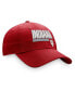 Men's Crimson Indiana Hoosiers Slice Adjustable Hat