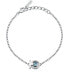 Фото #1 товара Elegant steel bracelet with zircons T-Logo TJAXC56
