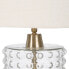 Desk lamp White Golden Cotton Metal Crystal Brass Iron 40 W 220 V 240 V 220-240 V 16 x 16 x 36 cm