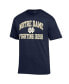 ფოტო #3 პროდუქტის Men's Navy Notre Dame Fighting Irish High Motor T-shirt