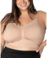 Фото #1 товара Plus Size Busty Sublime Hands-Free Pumping & Nursing Bra Fits 42B-48H