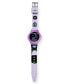 ფოტო #2 პროდუქტის Unisex White Silicone Strap LED Touchscreen Watch