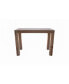 Фото #4 товара Woodstock Acacia Wood With Metal Inset Console Table