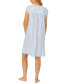 Фото #2 товара Women's Cotton Jersey Cap-Sleeve Nightgown