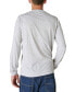 Фото #2 товара Men's Long-Sleeve Henley T-Shirt