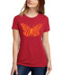 ფოტო #4 პროდუქტის Women's Premium Blend Word Art Butterfly T-Shirt