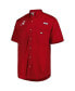 Фото #3 товара Men's Crimson Alabama Crimson Tide Bonehead Button-Up Shirt