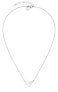 Romantic steel necklace Logomania Heart TJ-0525-N-45