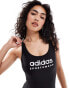 Фото #2 товара adidas Swim swimsuit in black