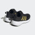 中童 adidas Fortarun 2.0 Cloudfoam 防滑耐磨 低帮 儿童跑步鞋 黑金