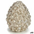 Decorative Figure Pine cone Silver Ceramic 6 x 7 x 6 cm (48 Units)