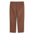 Фото #4 товара Брюки карго Puma MMQ Chino Flat Front Men's Brown Casual Athletic Bottoms 62401782