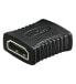 Фото #2 товара Wentronic HDMI Adapter - nickel-plated - Black - HDMI Typa-A - HDMI Typa-A - Black