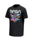 Men's Black NASA Neon Glow T-shirt