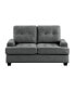 Фото #3 товара White Label Berel 62" Loveseat