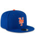 ფოტო #3 პროდუქტის New York Mets Authentic Collection 59FIFTY Fitted Cap