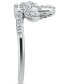 Cubic Zirconia Love Script Toe Ring, Created for Macy's
