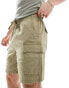 Фото #1 товара Pull&Bear cargo short in khaki