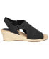 Фото #2 товара Women's Serena Zip Espadrille Wedge Sandals