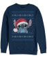 Фото #1 товара Men's Holiday Stitch Long Sleeve T-Shirt