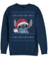 Men's Holiday Stitch Long Sleeve T-Shirt Синий, S - фото #1