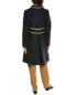 Boden Double-Breasted Military Wool-Blend Coat Women's