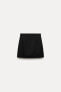 Zw collection high-waist mini skirt