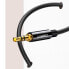 Фото #6 товара Rozdzielacz kabla słuchawkowego 2x AUX 3.5mm mini jack 25cm czarny