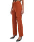 ფოტო #3 პროდუქტის Women's Straight-Leg Pants