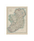 Фото #1 товара Johnston Johnstons Map of Ireland Canvas Art - 27" x 33.5"