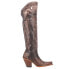 Фото #2 товара Dan Post Boots Kommotion Embroidery Snip Toe Cowboy Womens Brown Casual Boots D